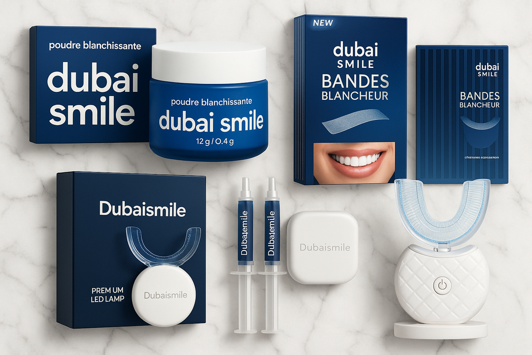 Kit Complet (Kit de blanchiment, Brosse 360°, Bandes, Poudre)