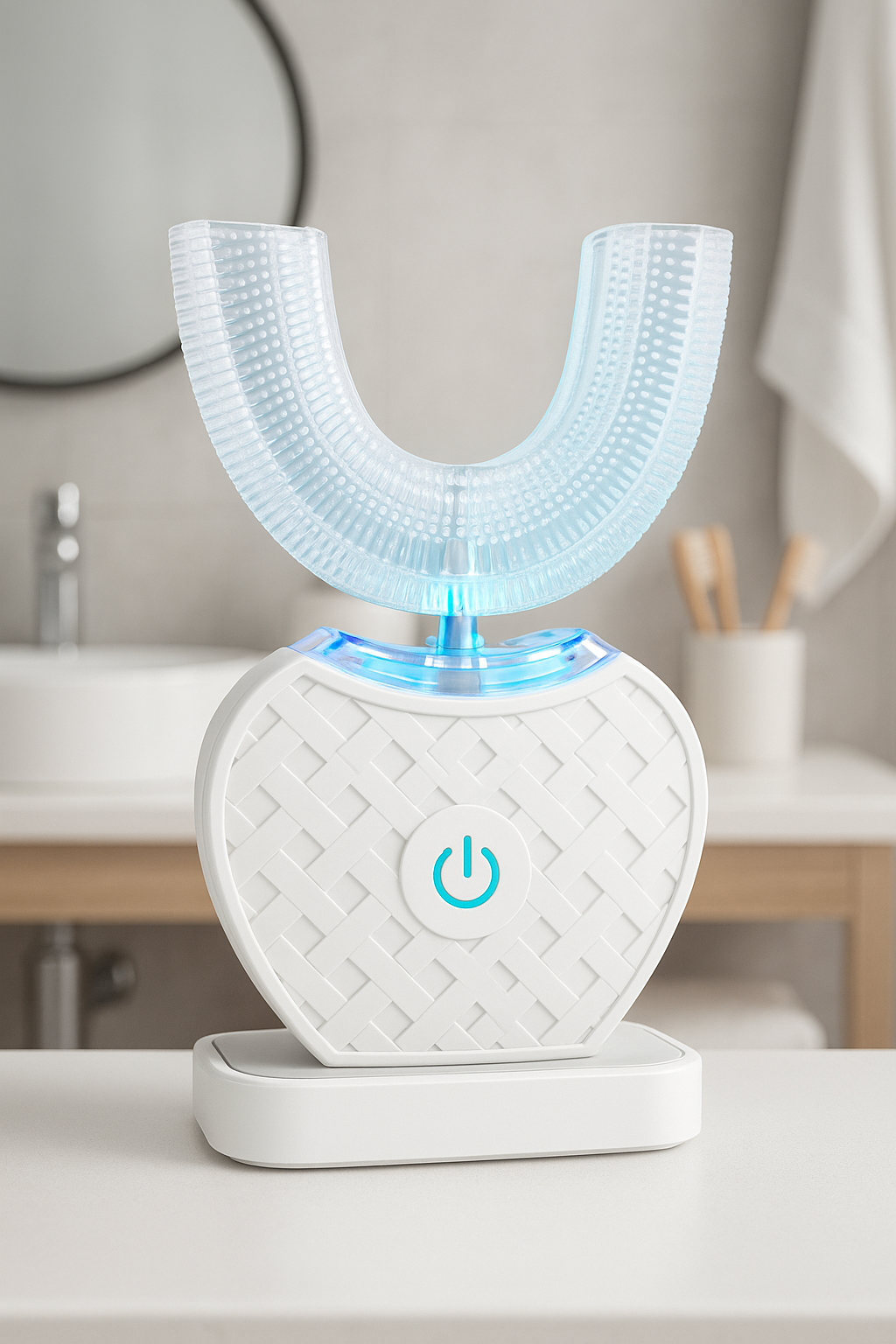 Brosse à dents automatique en U 360°