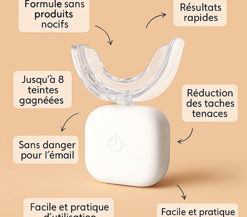Kit de Blanchiment Dentaire LED