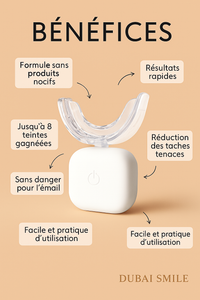 Kit de Blanchiment Dentaire LED