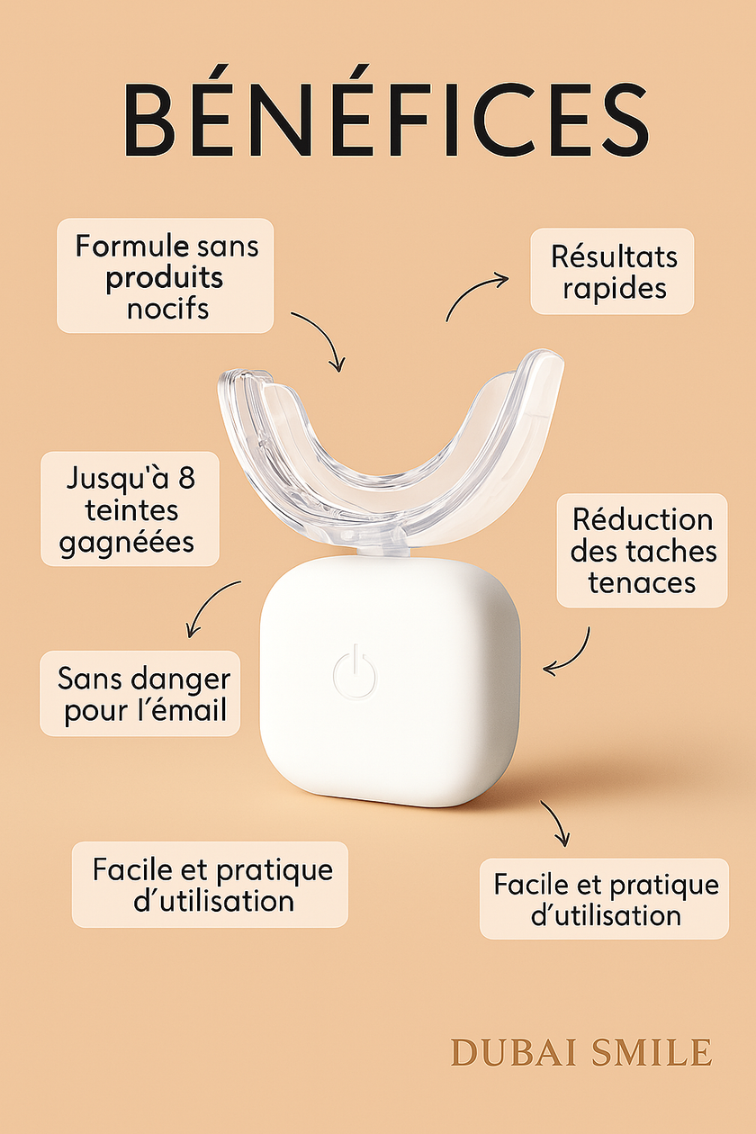 Kit de Blanchiment Dentaire LED