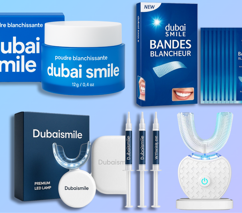 Kit Complet (Kit de blanchiment, Brosse 360°, Bandes, Poudre)